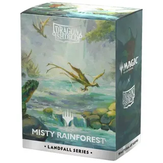 Dragon Shield ART16501 - Matte Dual Sleeves Landfall Series - Misty Rainforest