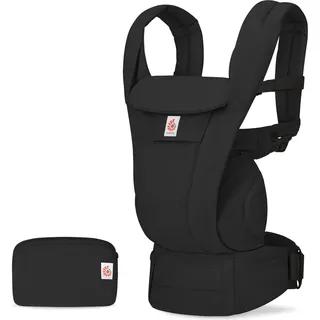 Ergobaby Omni Deluxe Babytrage Cotton, Onyx Black