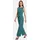 Overall weitem Bein 1-tlg Bunddetail grün XXL 48