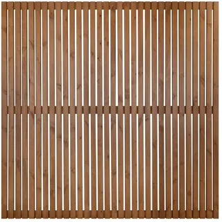Andrewex Sichtschutzzaun Element Quadra 180 cm x 180 cm Natur