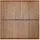 Sichtschutzzaun Element Quadra 180 cm x 180 cm Natur