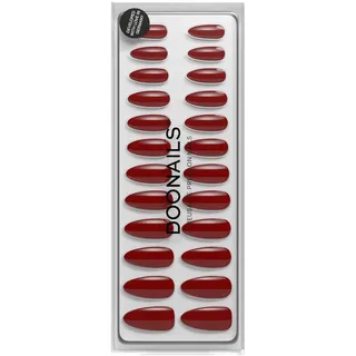 doonails ltd DOONAILS Soft Gel Press Ons Love Paris Medium Almond - rot