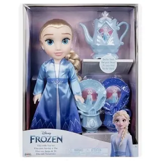 Jakks Pacific Disney Die Eiskönigin – Völlig Unverfroren Teeservice Elsa Puppe 38 Cm - Multicolour - One Size