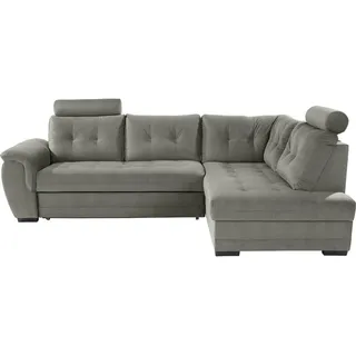 Roller Livetastic Ecksofa, Textil, 3-Sitzer, Ottomane rechts, L-Form, cm, Reach, Goldenes M, Oeko-Tex® Standard 100, FSC Mix, Made in EU, Stoffauswahl, Wohnzimmer, Sofas & Couches, Wohnlandschaften, Ecksofas