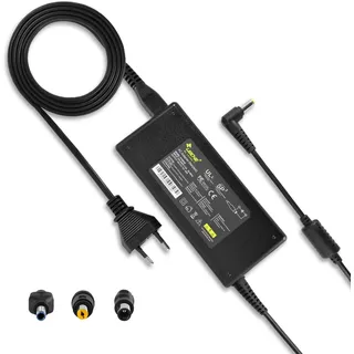 Leicke ULL Notebook Netzteil 19V 4,74A 90W – Universal Laptop Ladegerät mit 4 Steckern – für HP/ASUS/Acer/Toshiba