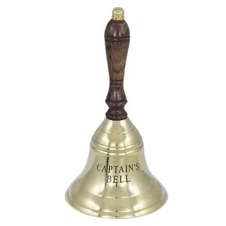 SEA-CLUB Captains Bell 7079 Tischglocke Handglocke