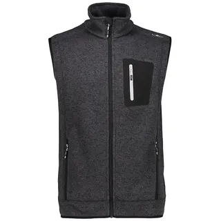 CMP Knitted Vest Schwarz 50