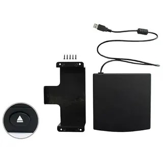Pioneer CA-CD-USB.001 optionales CD-Laufwerk zum Nachrüsten über USB-Anschluss für Ihr Autoradio, perfektes Klangerlebnis, einfache Bedienung