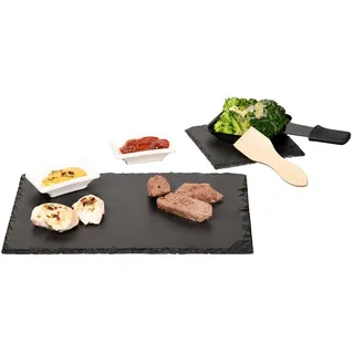 KESPER Raclette-Set 10 tlg., Schiefer,