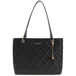 GUESS Schultertasche Isemay Noel Tote Black