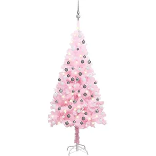 vidaXL Künstlicher Weihnachtsbaum Rosa 150 cm