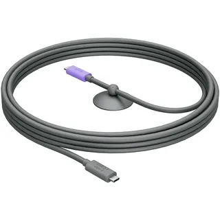 Logitech Aktives USB-Kabel | BYOD-Einkabelverbindung mit MeetUp 2 | für kleine Räume