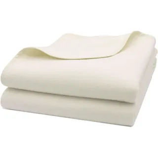 ZOLLNER Umzugsdecke,, 2er-Set 100, Baumwolle, 100x200 cm, Weiß,