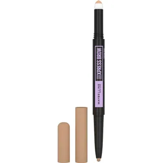 Maybelline Express Brow Satin Duo Augenbrauenstift und -puder in Nr. 00 Light Blonde,