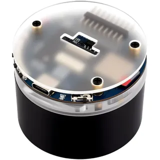 Waveshare ESP32-S3 AI Smart Speaker Development Board, Dual Microphones, Noise Reduction, RGB Lighting, External Display & Camera Support