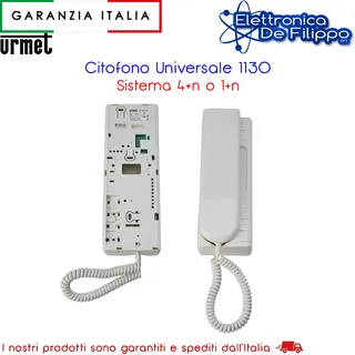 Bitronvideo Universal Citofone 1130 1130 1130/16