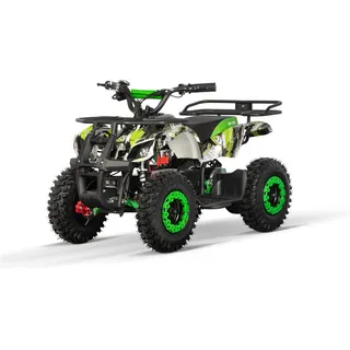 Nitro Motors Torino Sport 1000W 36V 6 Zoll Eco Mini Kinderquad Snowy Profile Graffiti (Graffiti - Grün)