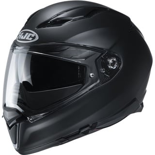 HJC F70 Helm, schwarz, Größe 2XL