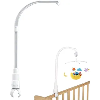 Baby Mobile Halterung, Mobile Halterung Wickeltisch, Babybett Klingelhalterung, Baby Mobile Ständer, Bettglocken Halterung, Mobile Halterung für Babybett, Mobile Gestänge,Mobiles Gestänge für babybett
