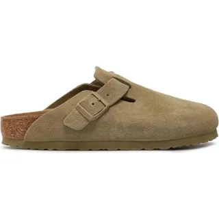 Birkenstock Boston Suede 1025844 (40/faded khaki) - Grün