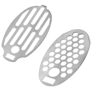 Sanundo Ersatzsieb Edelstahl Grömo, verschiedene Größen (Ausführung: für Regenwasserklappe Ø 76-80mm)
