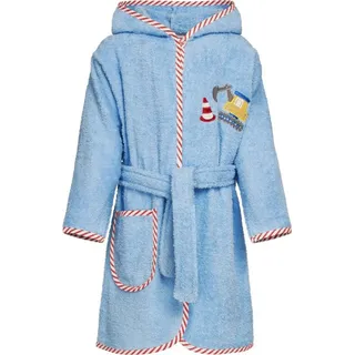 Playshoes Frottee-Bademantel Bagger Blau 122/128