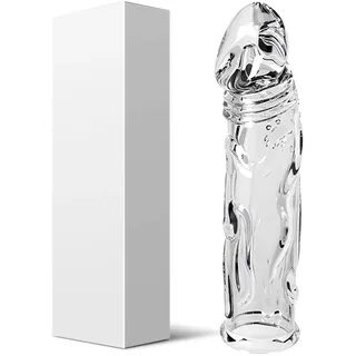 QUEEN'S STORY Penismanschetten und -verlängerungen, Penishüllen zur Penisvergrößerung und -verlängerung, Erotik Sexspielzeuge für Männer Paare