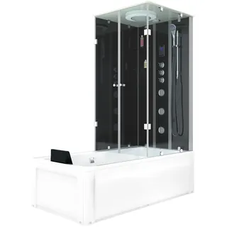 AcquaVapore Whirlpool Dusche Kombination K05-L33-WP-EC 180x90
