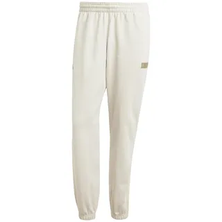 adidas Herren Mercedes - AMG Petronas Formula ONE Team Premium, JOGGINGHOSE beige, M