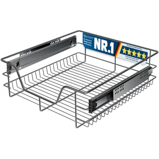 Kesser Teleskopschublade 30-60 cm Edelstahl 30-60 cm