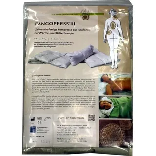 Kyberg Pharma Vertriebs GmbH FANGOPRESS Kompressen Gr.III 23x40 cm