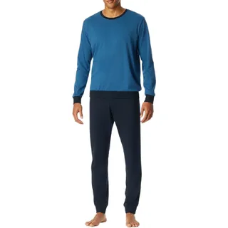 SCHIESSER Schlafanzug Uncover Nightwear Blau 52
