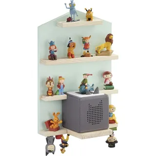 Hama passend für passend für Tonie-Regal magnetisch für Toniebox & 32 Tonies Mint - Türkis