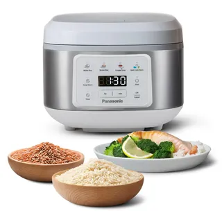Panasonic Reiskocher Silber/Weiß 1,5 l