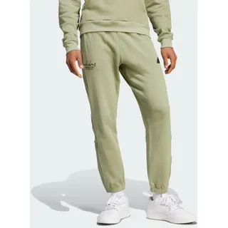 adidas Brand Love French Terry Joggers Tent Green F16 S