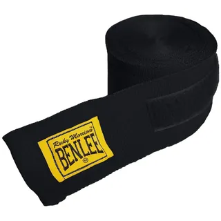 BENLEE Rocky Marciano-Streifen Boxbandagen elastisch 450 x 5 cm schwarz