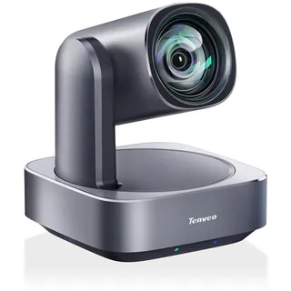 Tenveo 4K PTZ Kamera Streaming HDMI/USB3.0/PoE/ RJ45 Konferenzkamera 12x Optical Zoom Kamera Weiter Betrachtungswinkel YouTube/OBS Live Streaming and Skype/Zoom