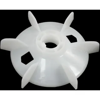 Ersatzteil 24 mm Innen Dia 6 Vanes Laufrad Kunststoff Motor Fan Blade Rad