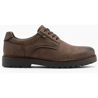 AM SHOE Businessschuh Braun, Herren, Größe: 43, Material: Nubuklederimitat/Textil - AM SHOE Businessschuh Braun, Herren, Größe: 43, Material: Nubuklederimitat/Textil - man - Braun