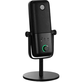 Elgato Wave:3 MK.2 – Premium USB Condenser Microphone for Streaming & Podcasting with Wave FX Processor, Onboard DSP, Clipguard 2.0, VST Inserts – Works on PC and Mac