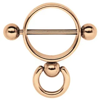 Adelia's Adeliás Piercing Brustpiercing in rosegold | Gr.: onesize
