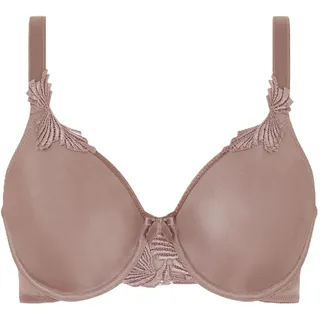 Bügel-BH, Stickerei, Zierschleife, für Damen, 05D BURNED PINK, 75C