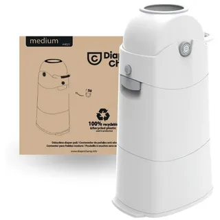 Diaper Champ Windeleimer Medium silber