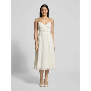 Brautkleid mit Herz-Ausschnitt, Offwhite, 34