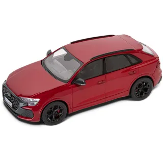 audi collection shop Audi 5012418631 Modellauto RSQ8 Facelift Miniatur Modell, Maßstab 1:43, rot