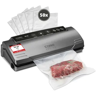 CASO VC 10 Plus Edition - Vakuumiergerät inkl. großem Zubehör Set, Testurteil Sehr Gut, Folienschweißgerät 30 cm Schweißnaht, variable Vakuumstärke, Vakuumpumpe 9 L/min