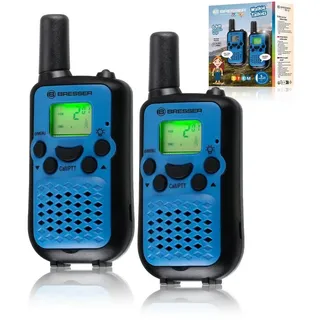 Bresser Walkie Talkie rechargeable blue blau No Size