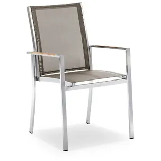 Niehoff Tina Stapelstuhl 57 x 63 x 90 cm taupe