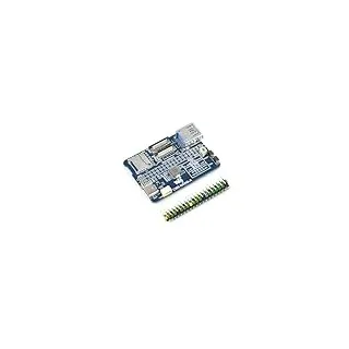 Nano Base Board (A) für Raspberry Pi Compute Module 5 Lite/eMMC, Gleiche Größe wie CM5, mit CM5 Sockel/40PIN GPIO Header/USB 3.2/MIPI/TF Card Sockel Schnittstelle usw.