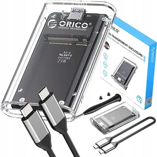 ORICO TC10-MS MSATA USB-C 3.2 5Gb/s - Transparent
